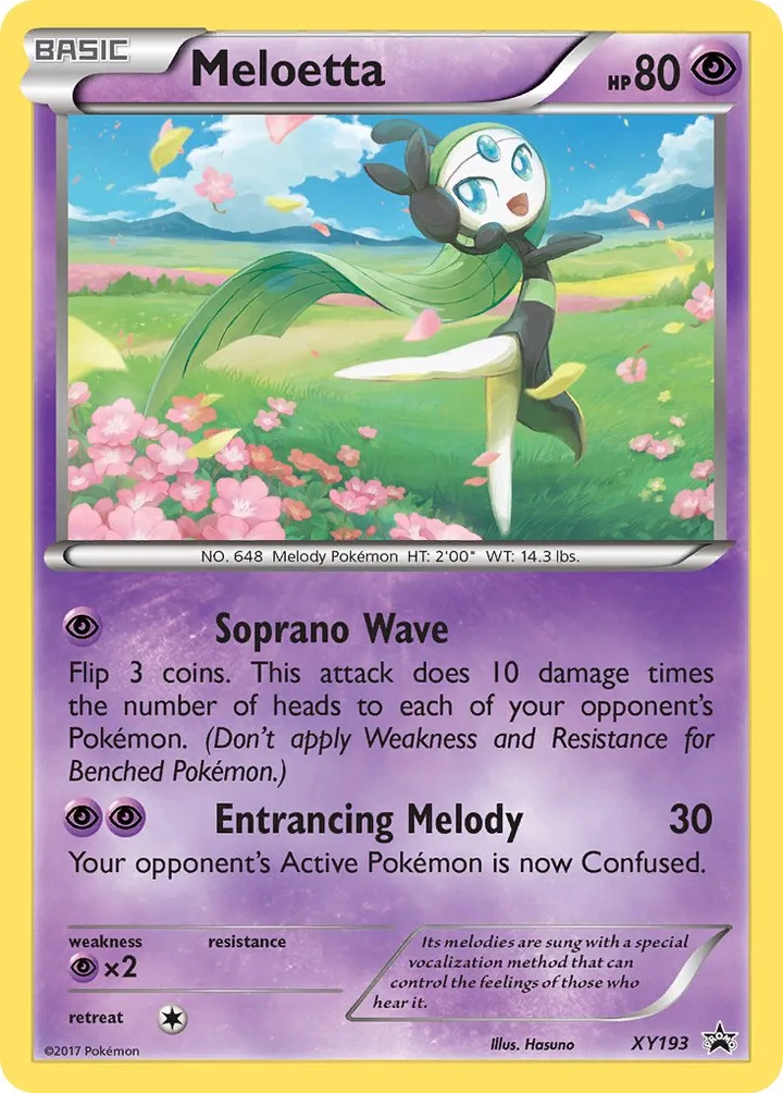 Meloetta, XY Promos XY193