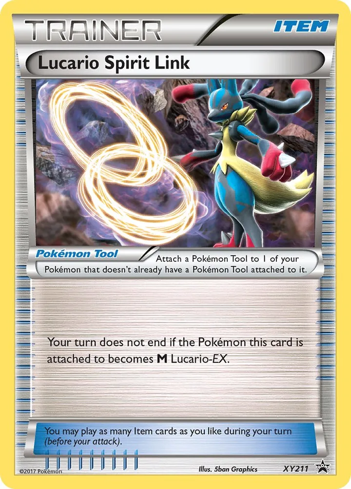 Lucario Spirit Link, XY Promos XY211
