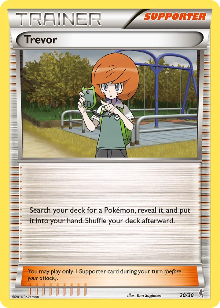 Trevor, XY Trainer Kit—Bisharp 20/30