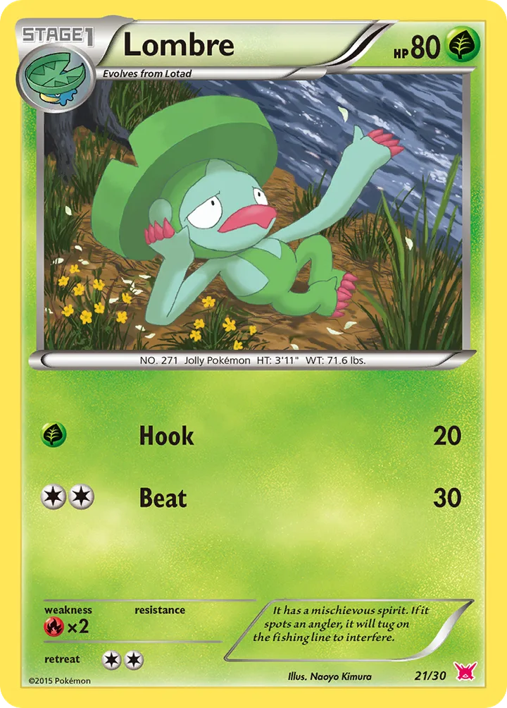 Lombre, XY Trainer Kit—Latias 21/30