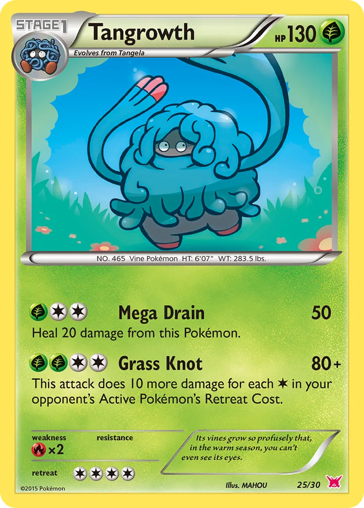 Tangrowth, XY Trainer Kit—Latias 25/30