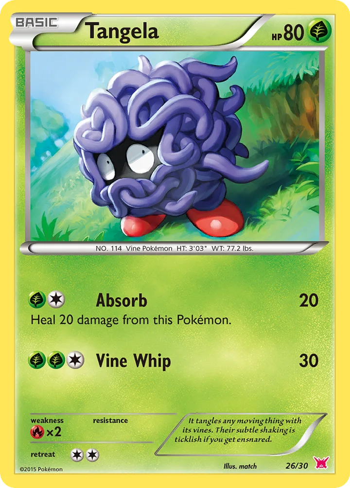 Tangela, XY Trainer Kit—Latias 26/30