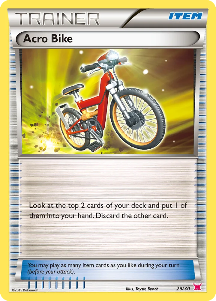Acro Bike, XY Trainer Kit—Latias 29/30