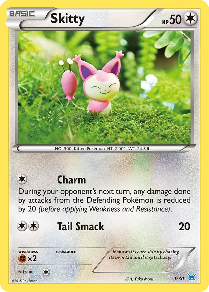 Skitty, XY Trainer Kit—Latios 1/30