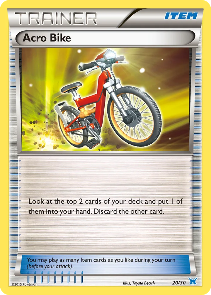 Acro Bike, XY Trainer Kit—Latios 20/30