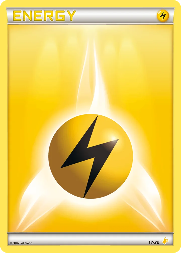 Lightning Energy, XY Trainer Kit—Pikachu Libre 17/30