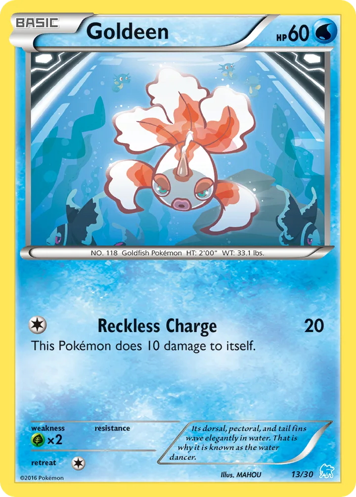 Goldeen, XY Trainer Kit—Suicune 13/30