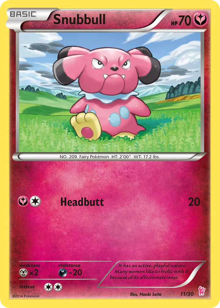 Snubbull, XY Trainer Kit—Sylveon 11/30
