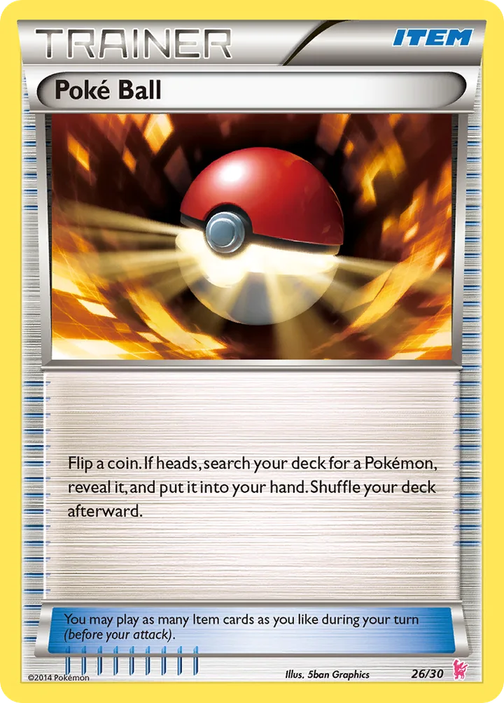 Poké Ball, XY Trainer Kit—Sylveon 26/30