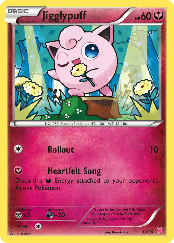 Jigglypuff, XY Trainer Kit—Wigglytuff 12/30