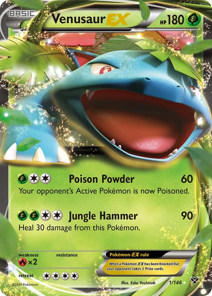 Venusaur-EX, XY 1/146