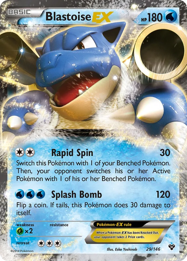 Blastoise-EX, XY 29/146