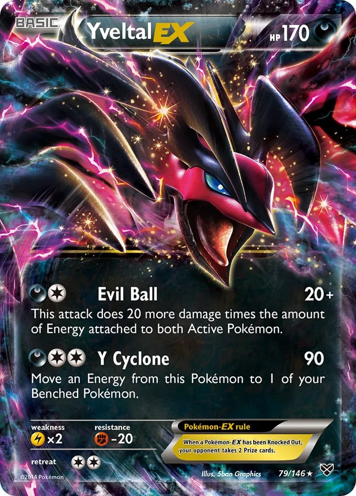 Yveltal-EX, XY 79/146