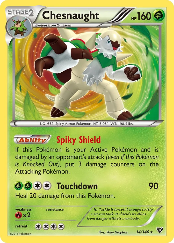 Chesnaught, XY 14/146