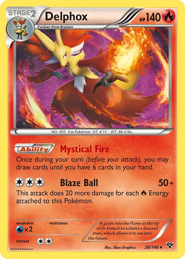 Delphox, XY 26/146