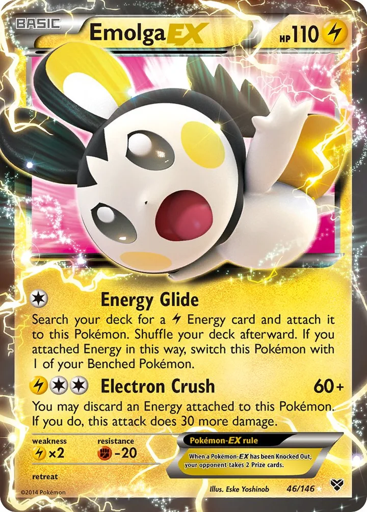 Emolga-EX, XY 46/146