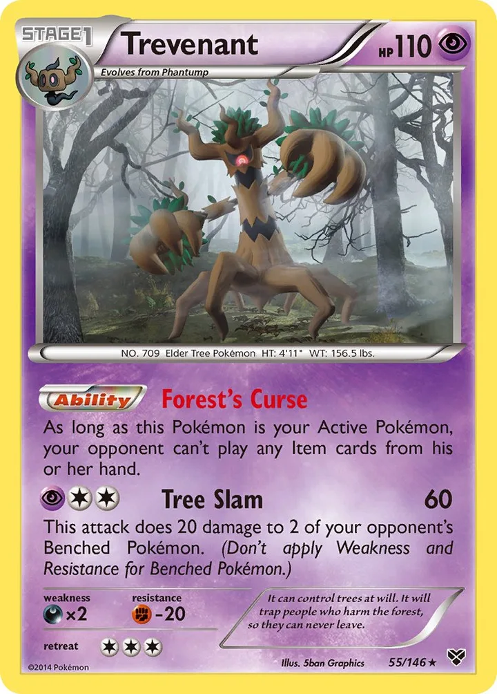 Trevenant, XY 55/146