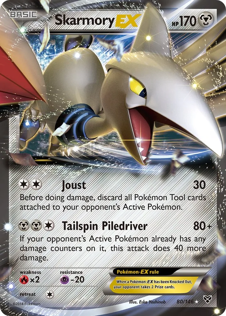 Skarmory-EX, XY 80/146