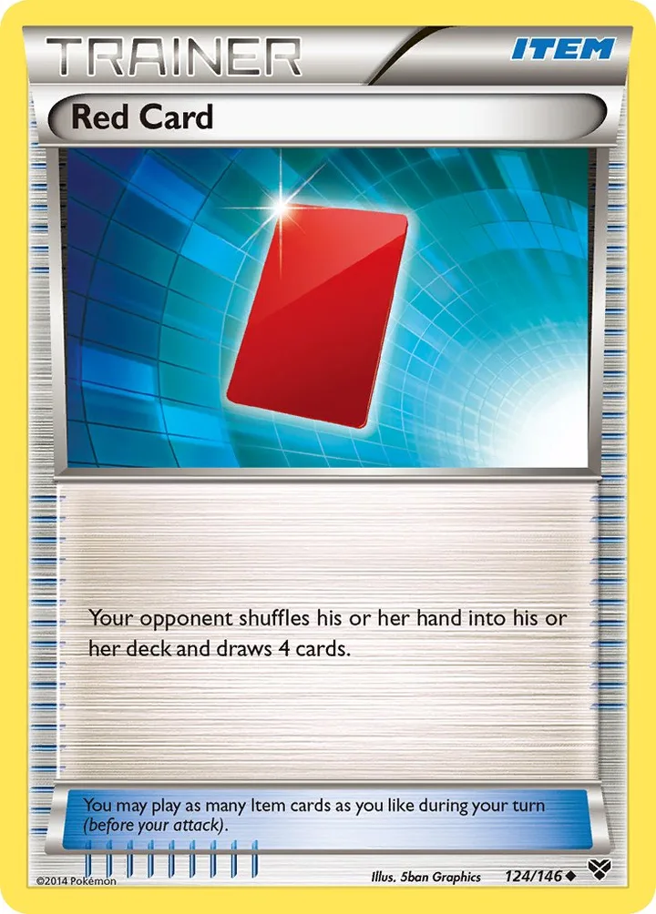 Red Card, XY 124/146