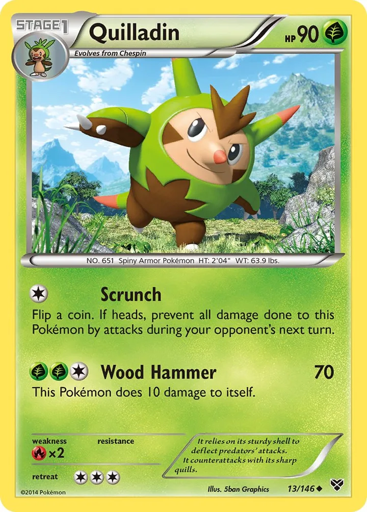Quilladin, XY 13/146