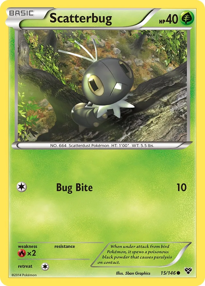 Scatterbug, XY 15/146