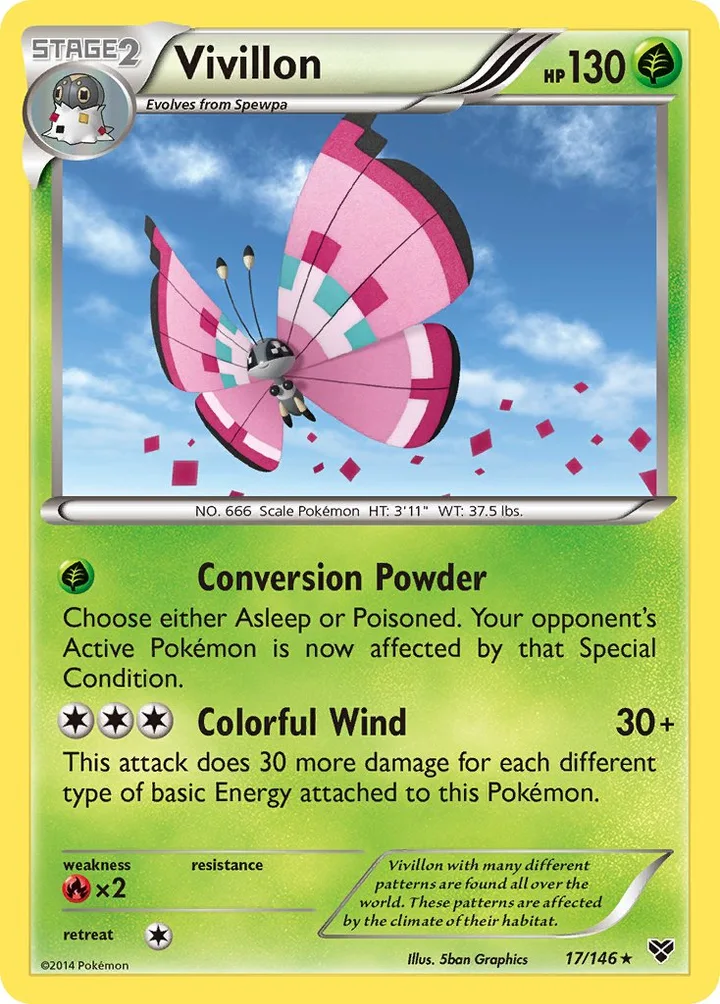 Vivillon, XY 17/146