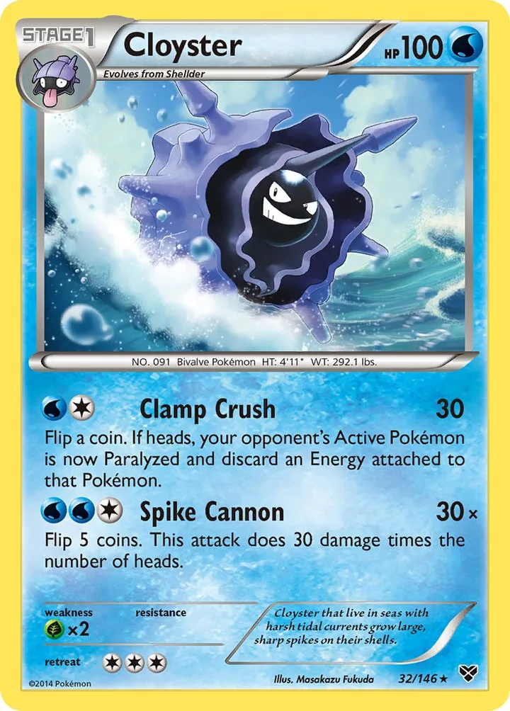Cloyster, XY 32/146