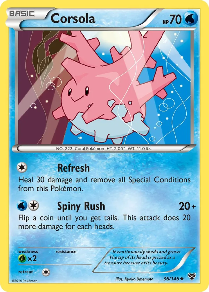 Corsola, XY 36/146