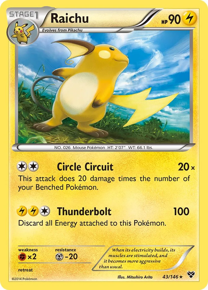 Raichu, XY 43/146