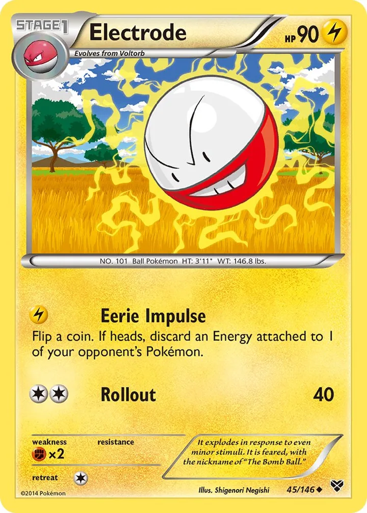 Electrode, XY 45/146