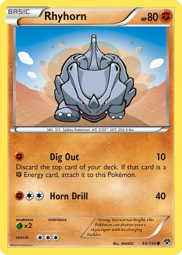 Rhyhorn, XY 60/146