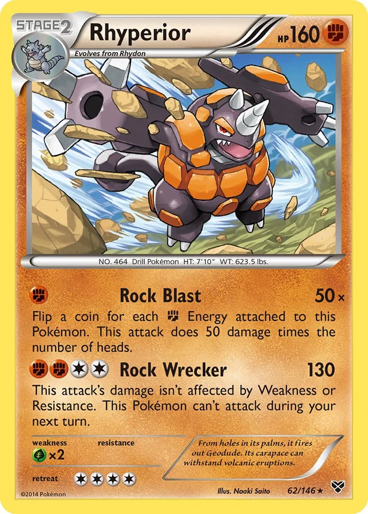 Rhyperior, XY 62/146