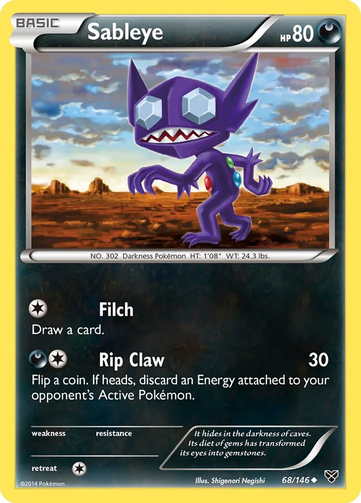 Sableye, XY 68/146