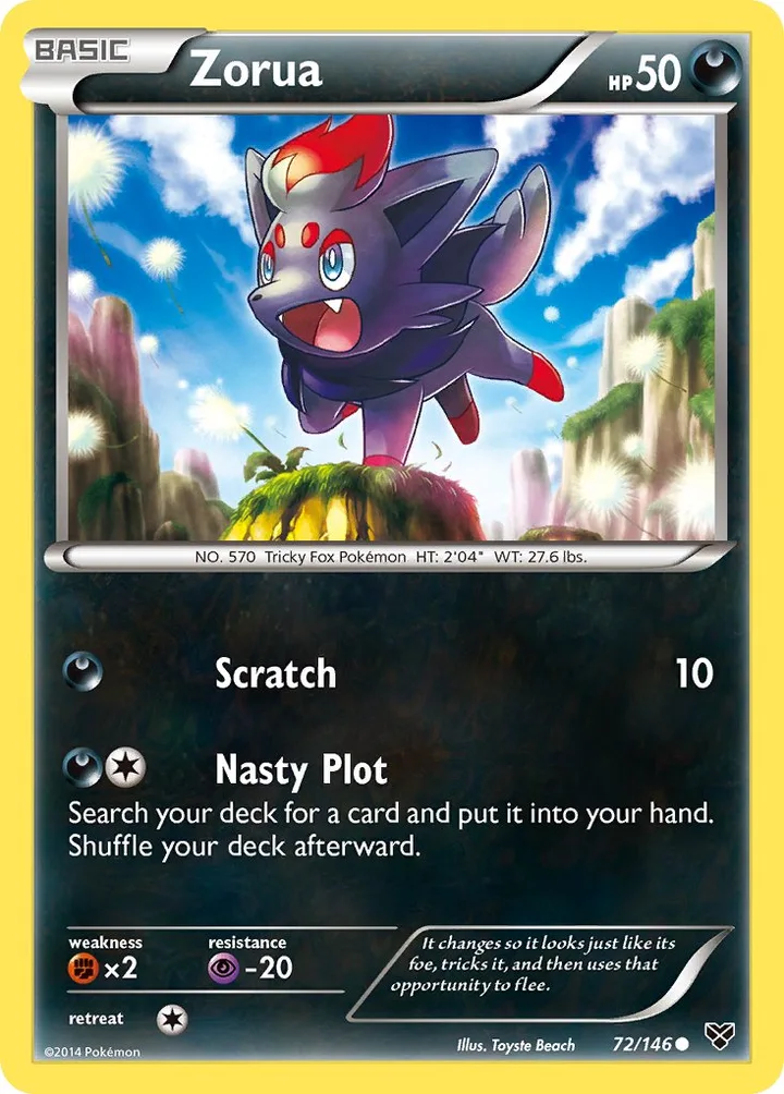 Zorua, XY 72/146