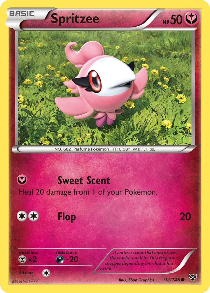 Spritzee, XY 92/146
