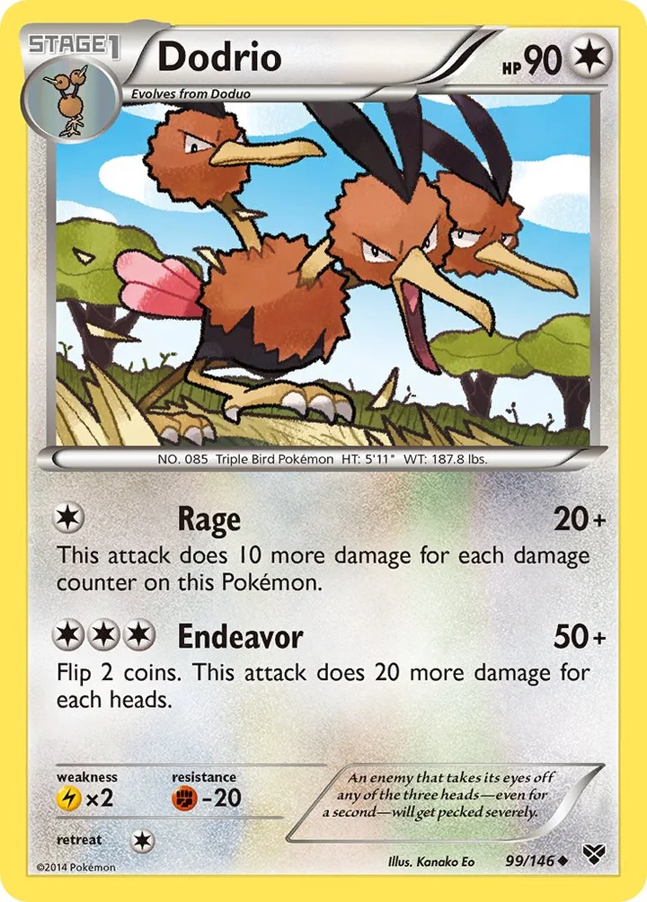 Dodrio, XY 99/146