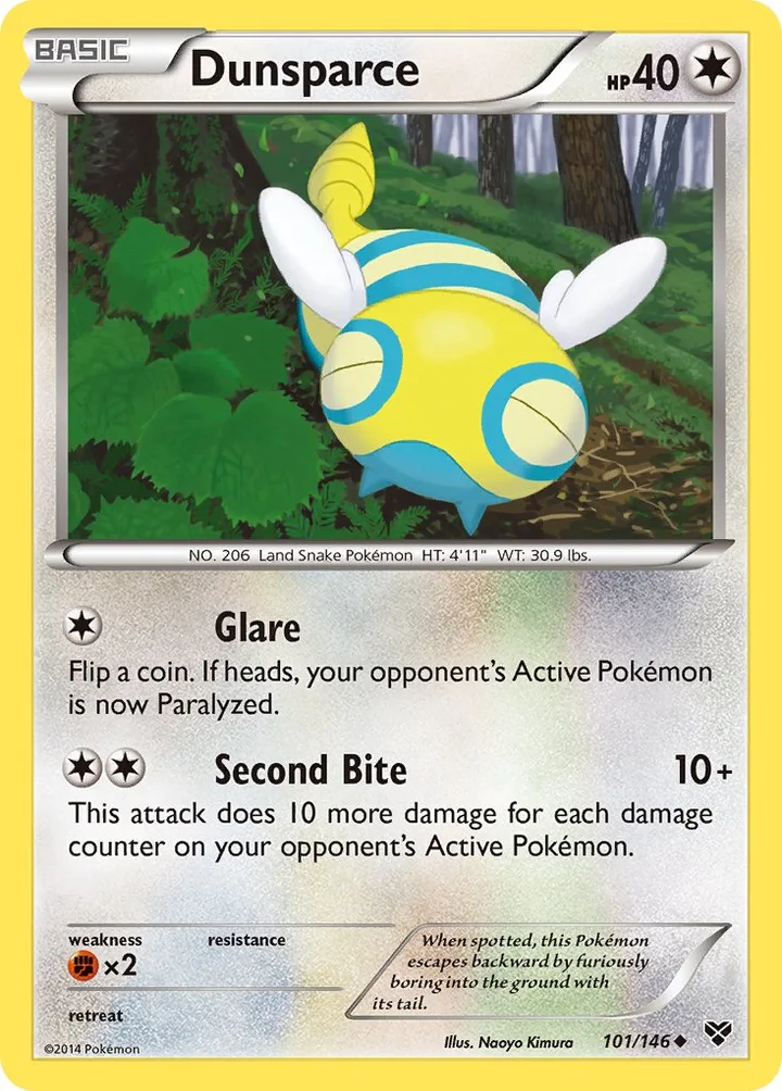 Dunsparce, XY 101/146