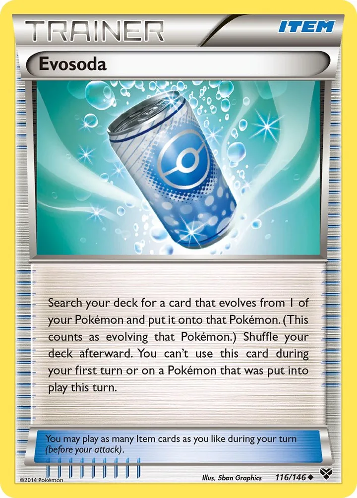Evosoda, XY 116/146