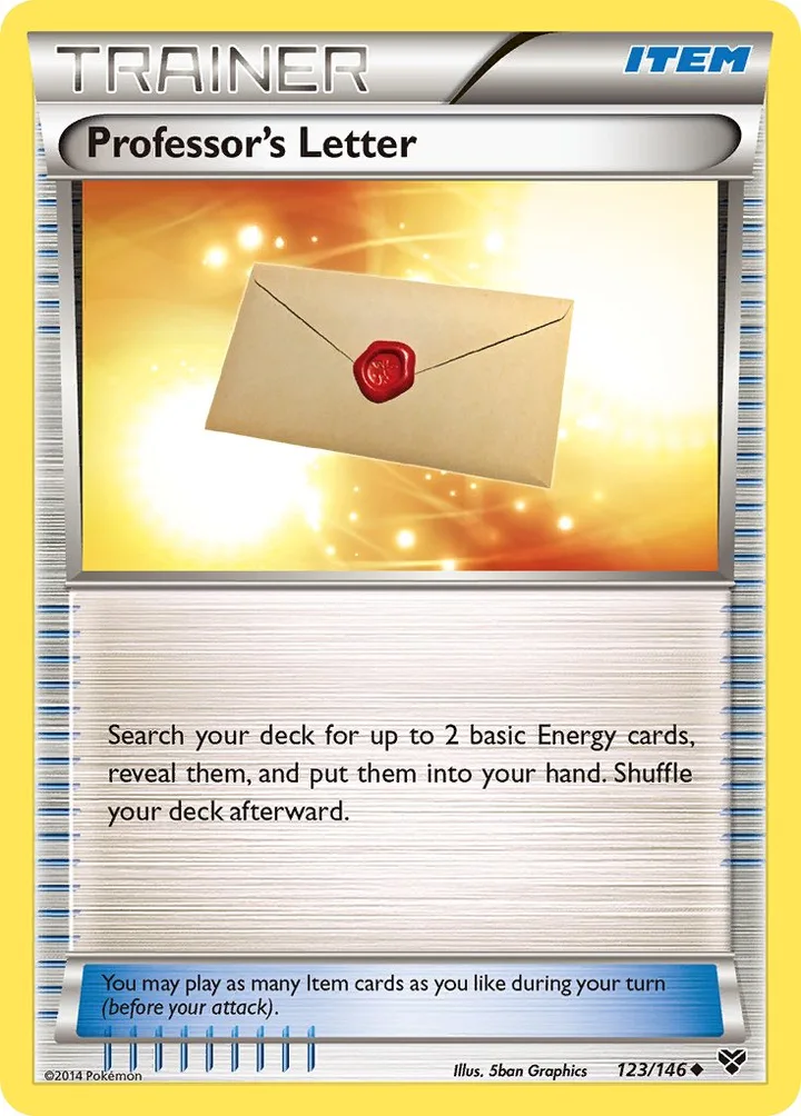 Professor’s Letter, XY 123/146