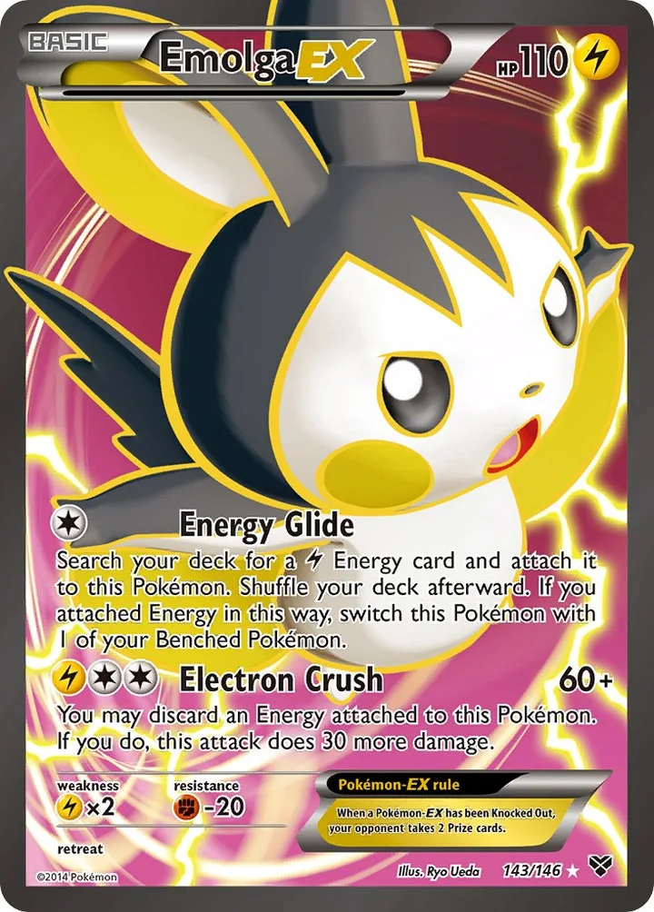 Emolga-EX, XY 143/146