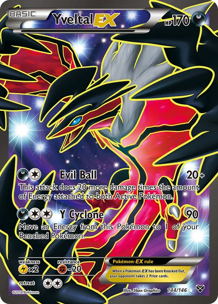 Yveltal-EX, XY 144/146